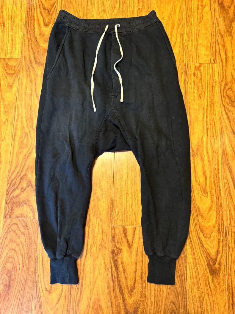 Rick Owens Rick Owens Black Harem Pants Size M Size US 32 / EU 48 - 1 Thumbnail