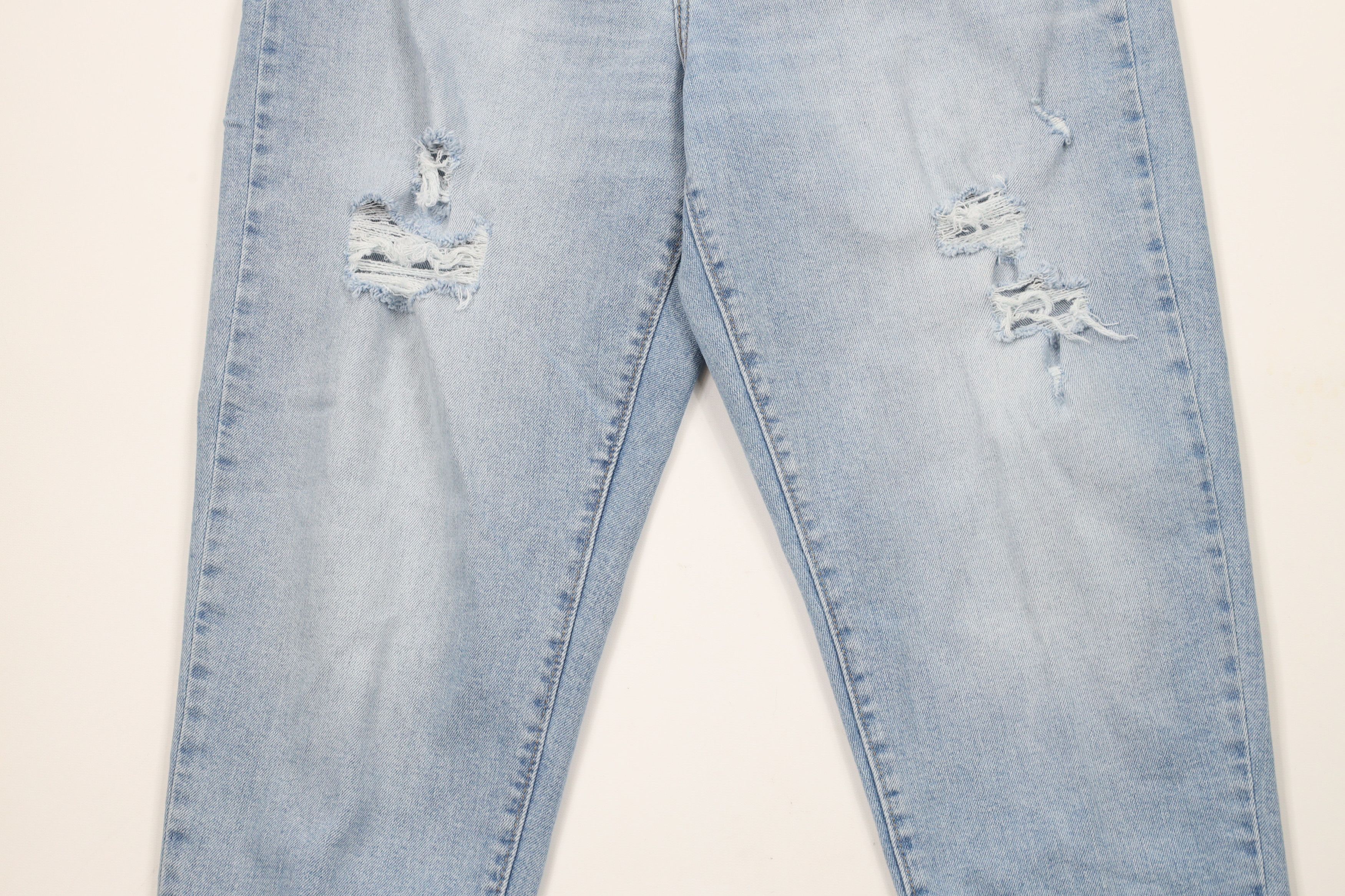 Levi's × Vintage Vintage Y2K Levis SilverTab Tapered Leg Mom Jeans Blue Size 32" / US 10 / IT 46 - 3 Thumbnail