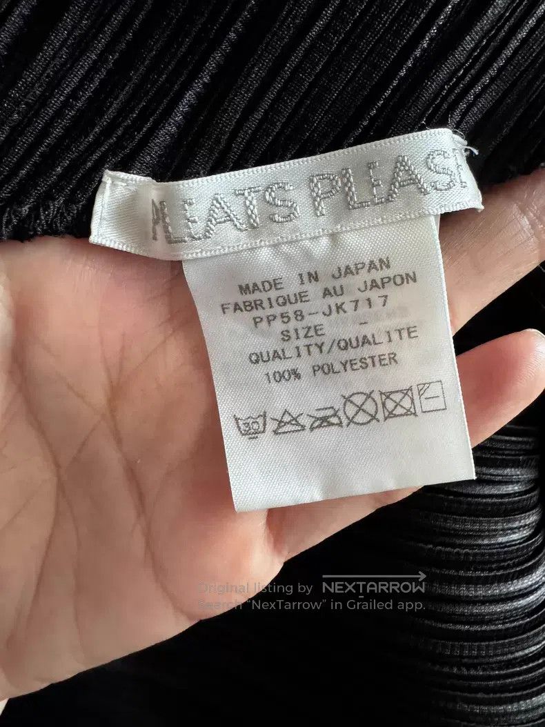 Issey Miyake Issey Miyake size:one size Black Long Sleeve Top Size XXS / US 00 / IT 34 - 2 Thumbnail