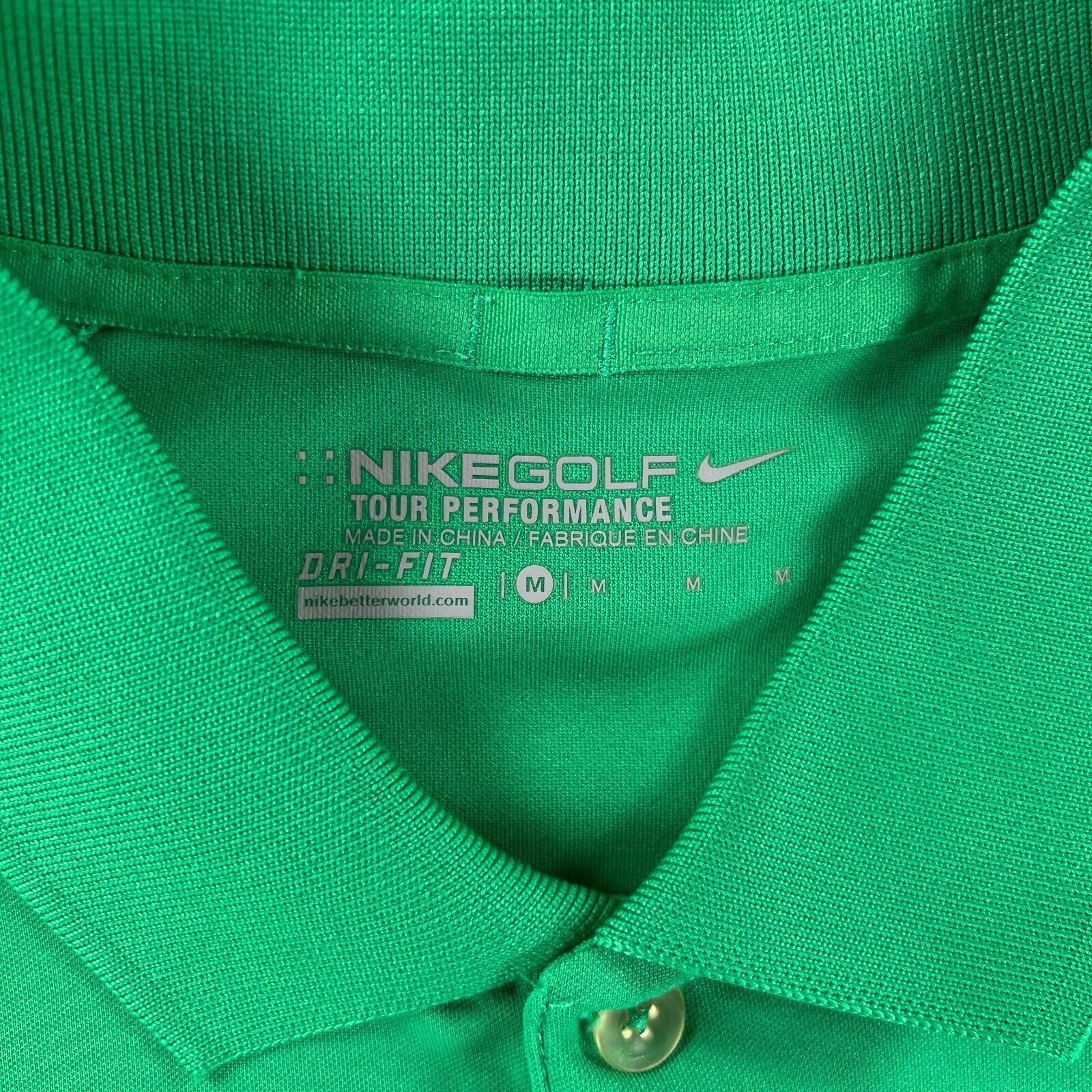Nike Nike Golf Green Polo Men M St. Louis Rams Football NFL Team Size US M / EU 48-50 / 2 - 8 Thumbnail