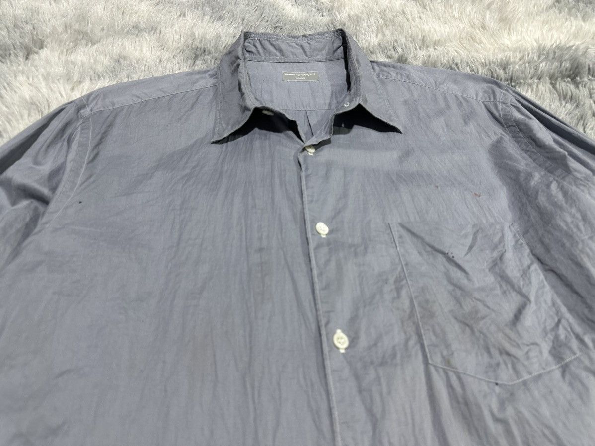 Comme des Garcons Homme 🔥1997 Comme Des Garcons Homme Shirt Distressed Size US XL / EU 56 / 4 - 2 Thumbnail