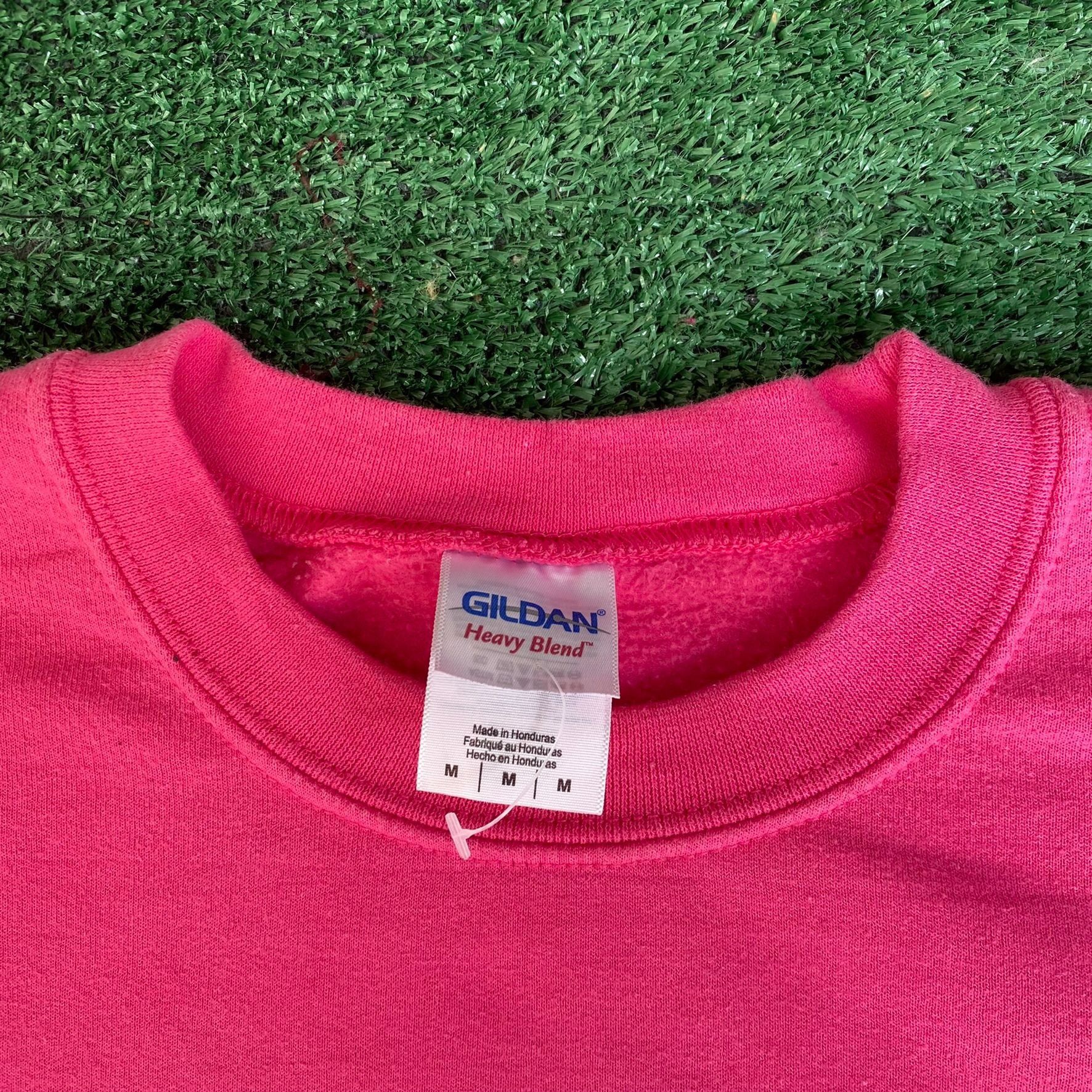 Gildan Vintage Y2K Birds Flowers Sweatshirt Cute Pink Nature Floral Size US M / EU 48-50 / 2 - 4 Thumbnail