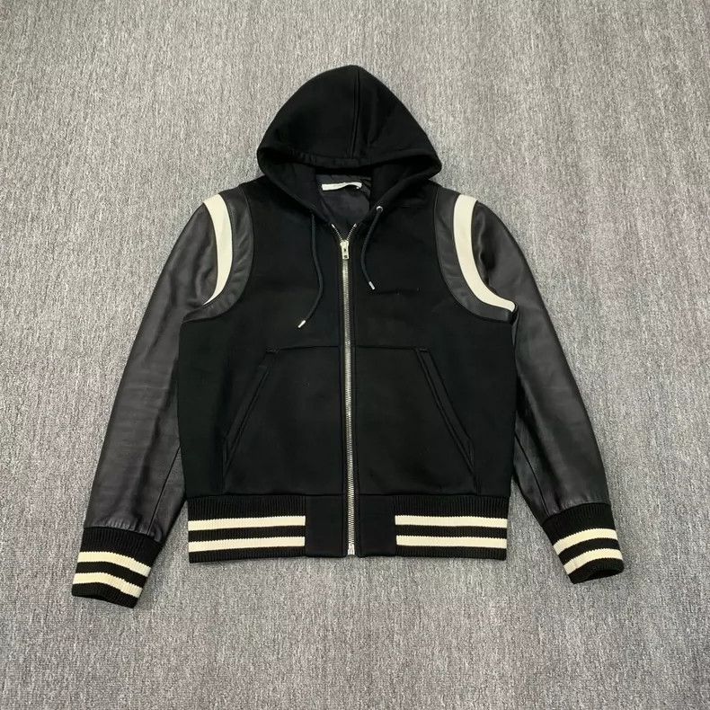 Givenchy Givenchy Size 52Black Leather Sleeve with Letter Logo on Ba Size US XL / EU 56 / 4 - 1 Thumbnail