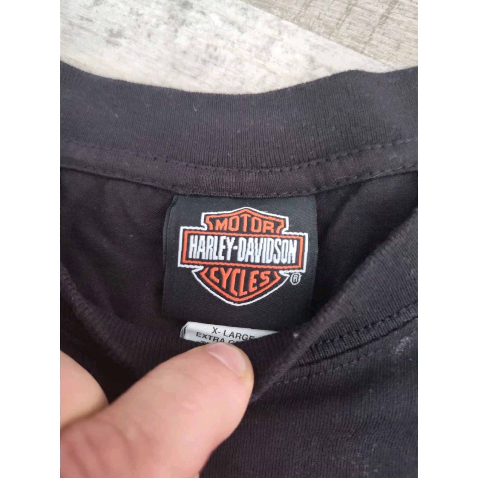 Harley Davidson VINTAGE Harley-Davidson T-Shirt USA Made 100th Anniversary Black Short Sleeve XL Men Crew Neck Wisconsin Y2K 2000s Size US XL / EU 56 / 4 - 4 Thumbnail