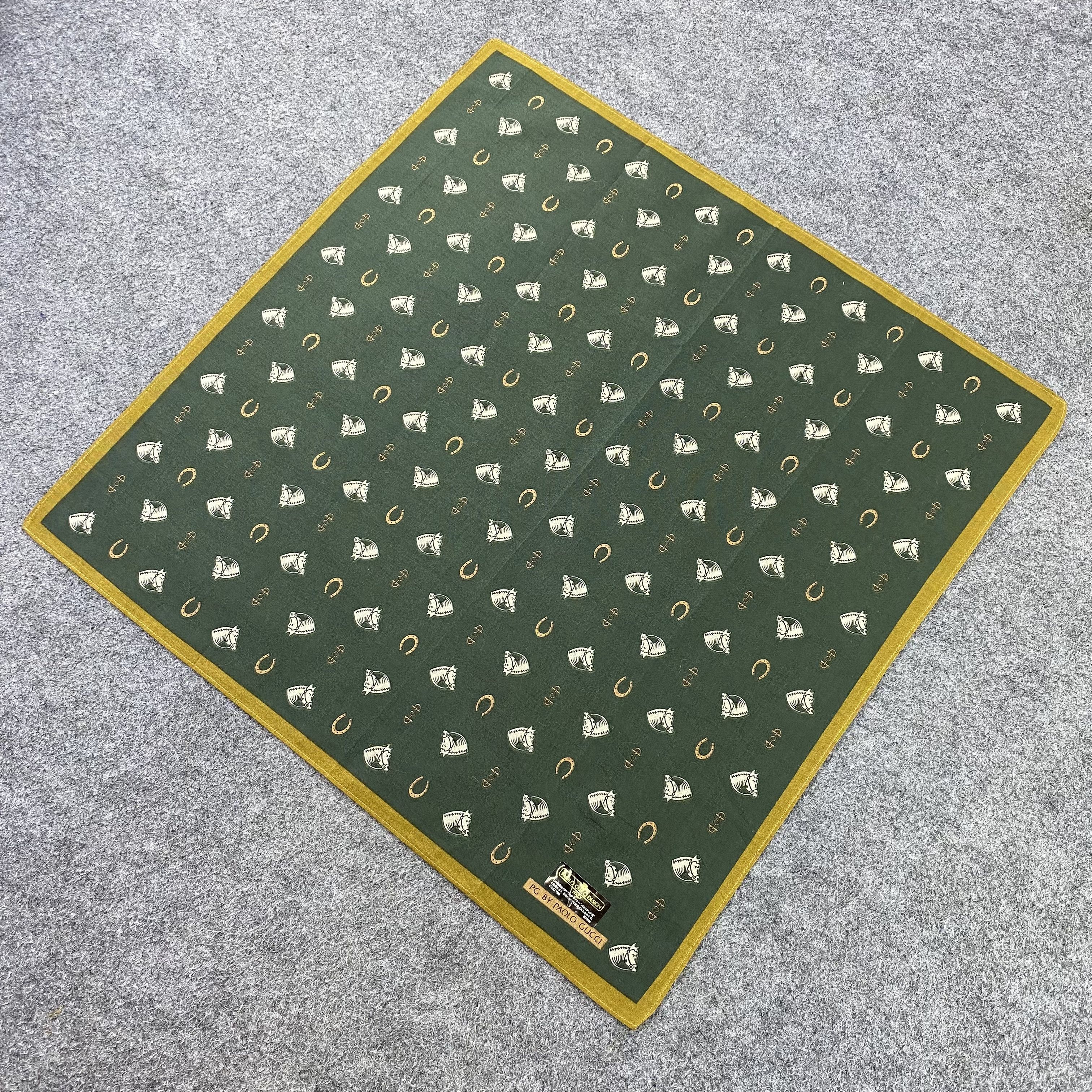 Paolo Gucci Paolo Gucci Handkerchief / Bandana / Neckerchief-B877 Size ONE SIZE - 4 Thumbnail