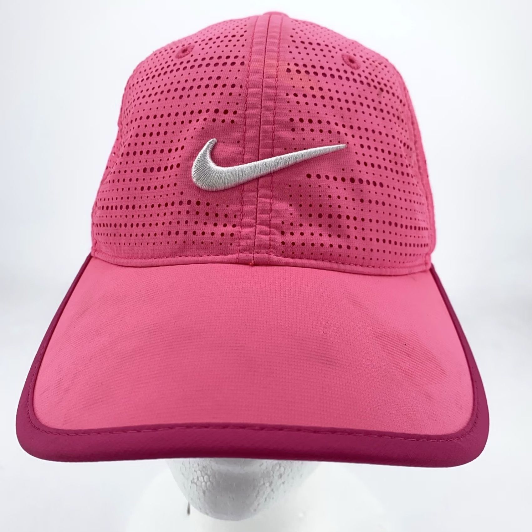 Nike Nike Womens Golf Hat Cap Strap Back Perforated Lightweight Embroidered One Size Size ONE SIZE - 2 Thumbnail