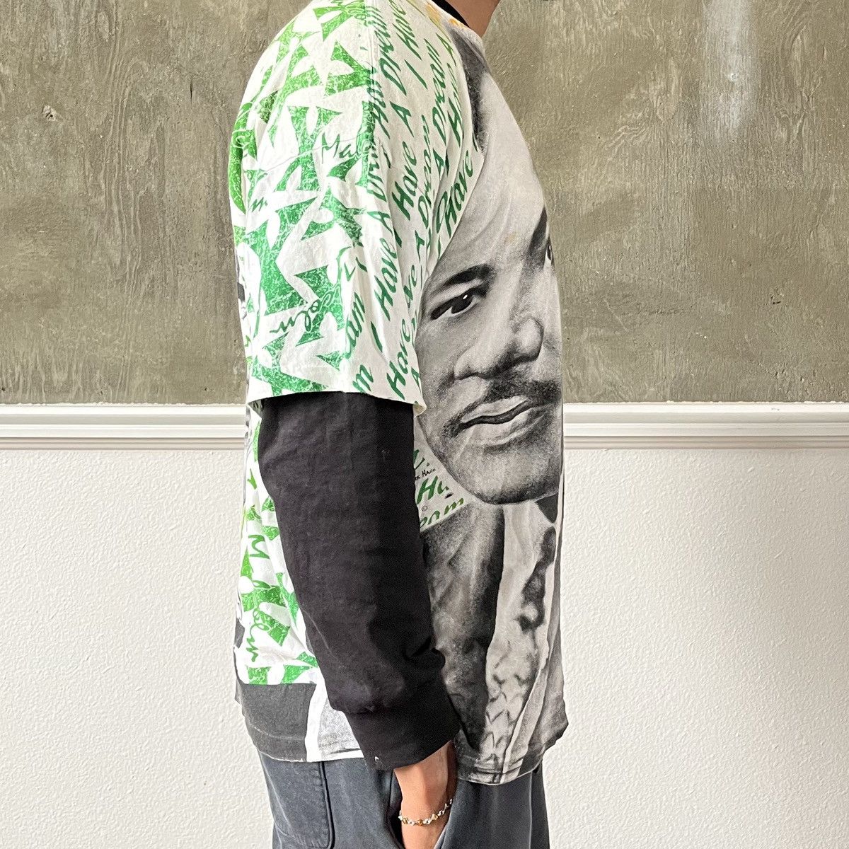 Vintage Insane Martin Luther King Jr/Malcom X tee - XL Size US XL / EU 56 / 4 - 8 Thumbnail