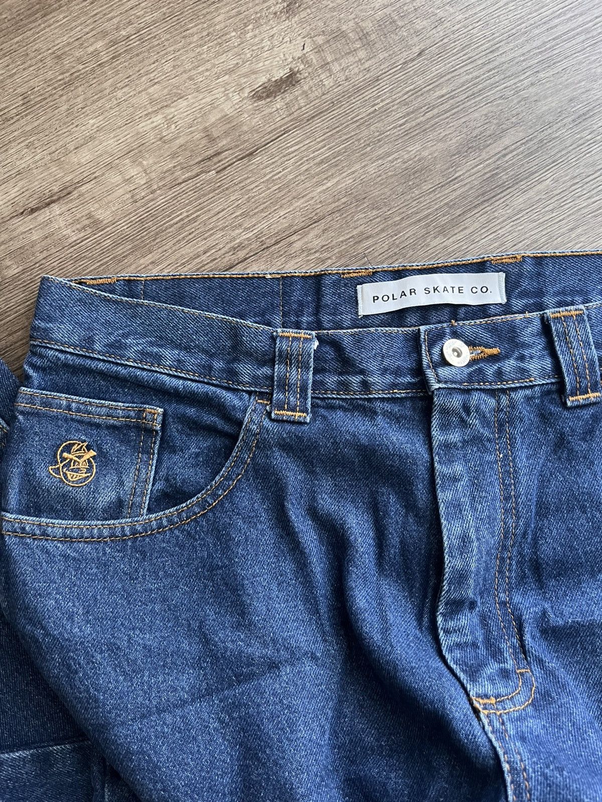 Polar Skate Co. Polar 93 denim! Size US 32 / EU 48 - 3 Thumbnail