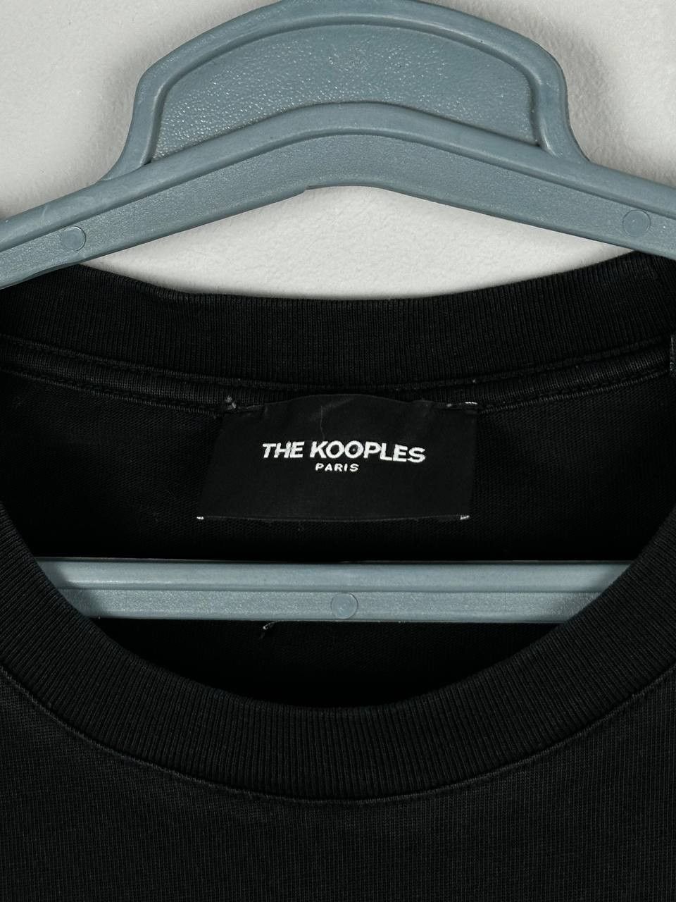 The Kooples The Kooples Black Embroidered Flower T Shirt Streetwear Size US L / EU 52-54 / 3 - 5 Thumbnail
