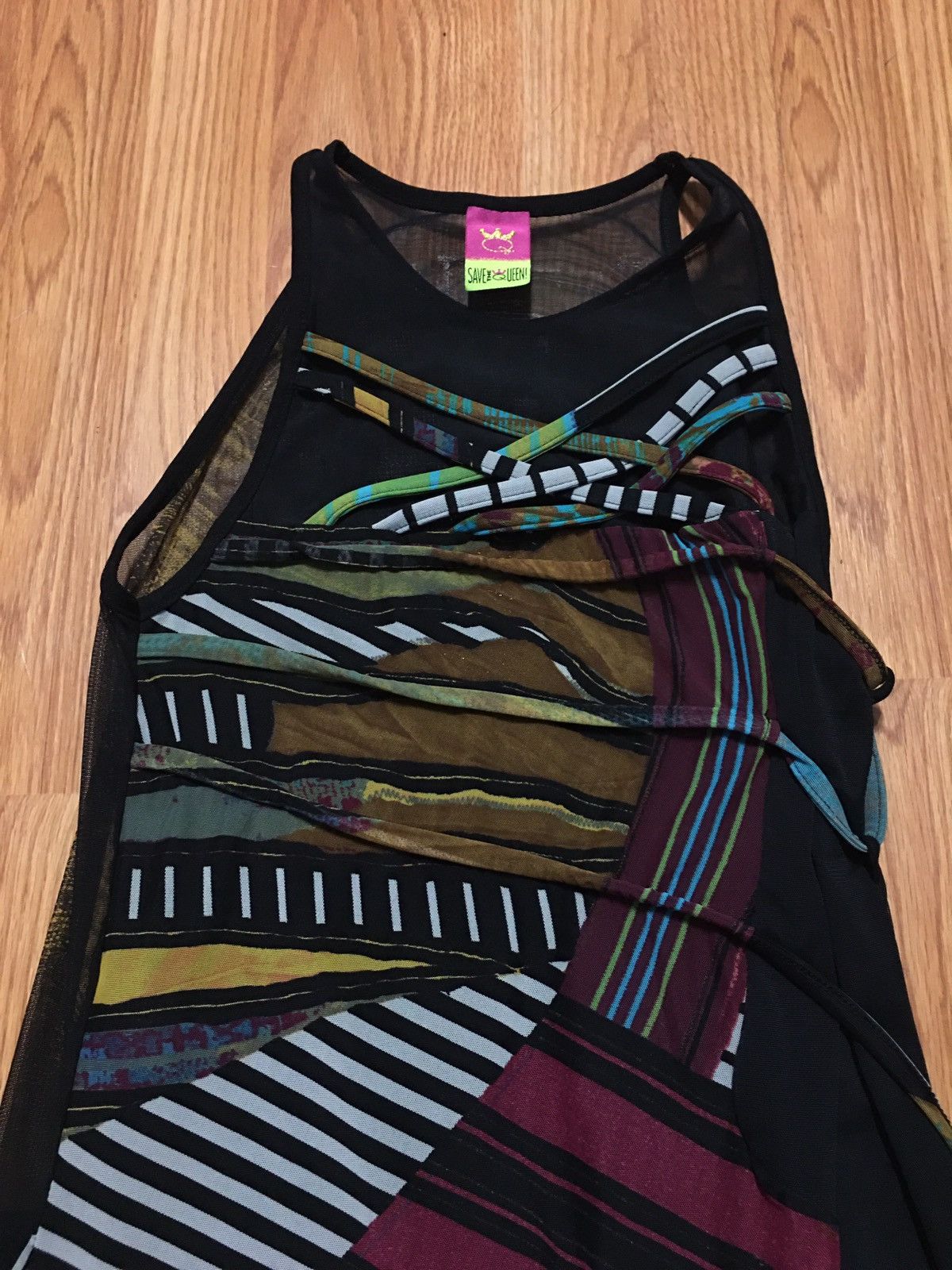 Designer Save The Queen Italy Designer Maxi Dress Size S Size S / US 4 / IT 40 - 6 Thumbnail