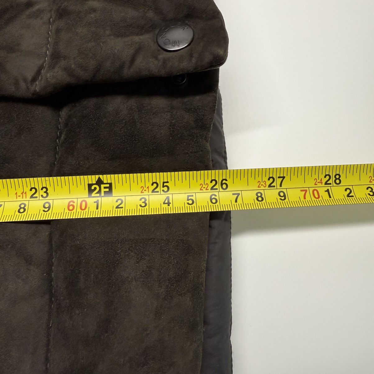 Moncler Moncler Nourry Men’s Suede Down Puffer Jacket Size 2 (S) Size US S / EU 44-46 / 1 - 15 Thumbnail