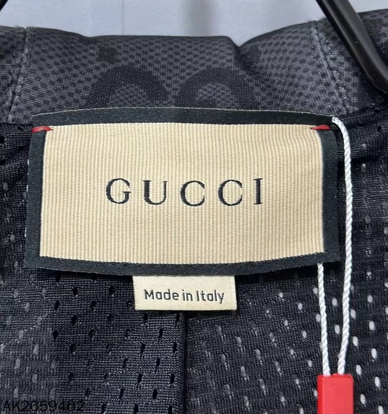 Gucci Gucci Fw23 gray full-print jacket 2501-Nextarrow Size US XXS / EU 40 - 4 Thumbnail