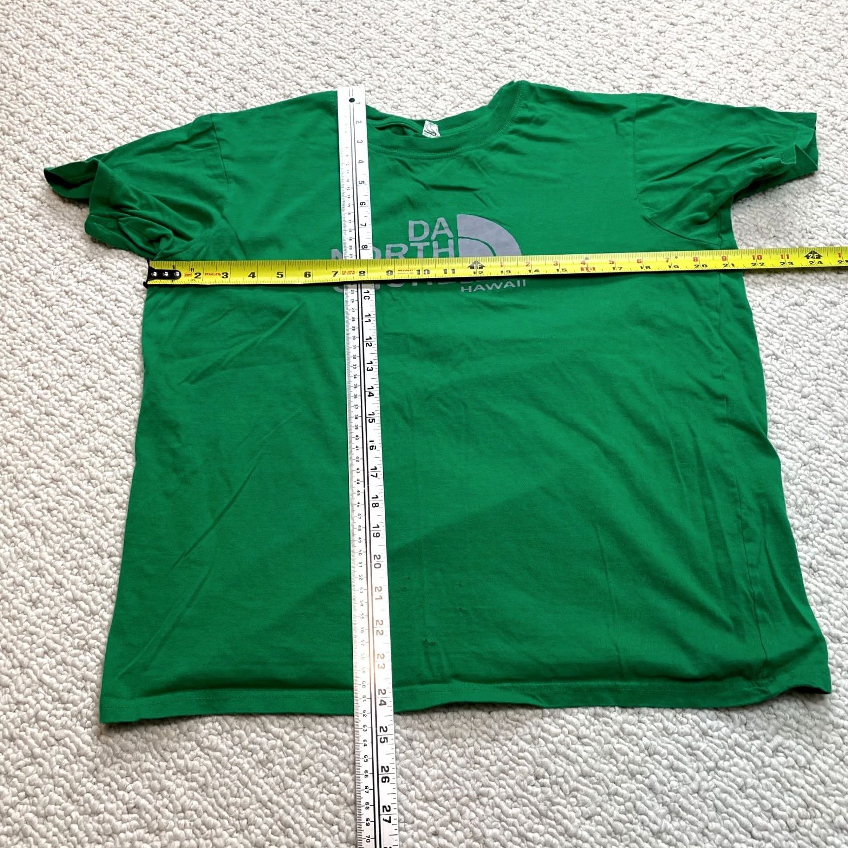 Logo 7 True Shirt Adult Large Unisex Green Da North Short Hawaio Logo Short Sleeve Top Size L / US 10 / IT 46 - 3 Thumbnail