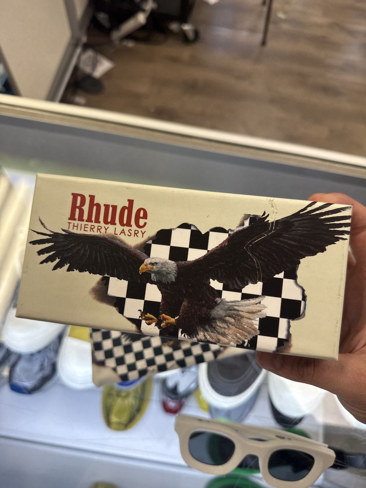 Rhude × Thierry Lasry Rhude Thierry Lasry Rhodeo white white Size ONE SIZE - 2 Thumbnail