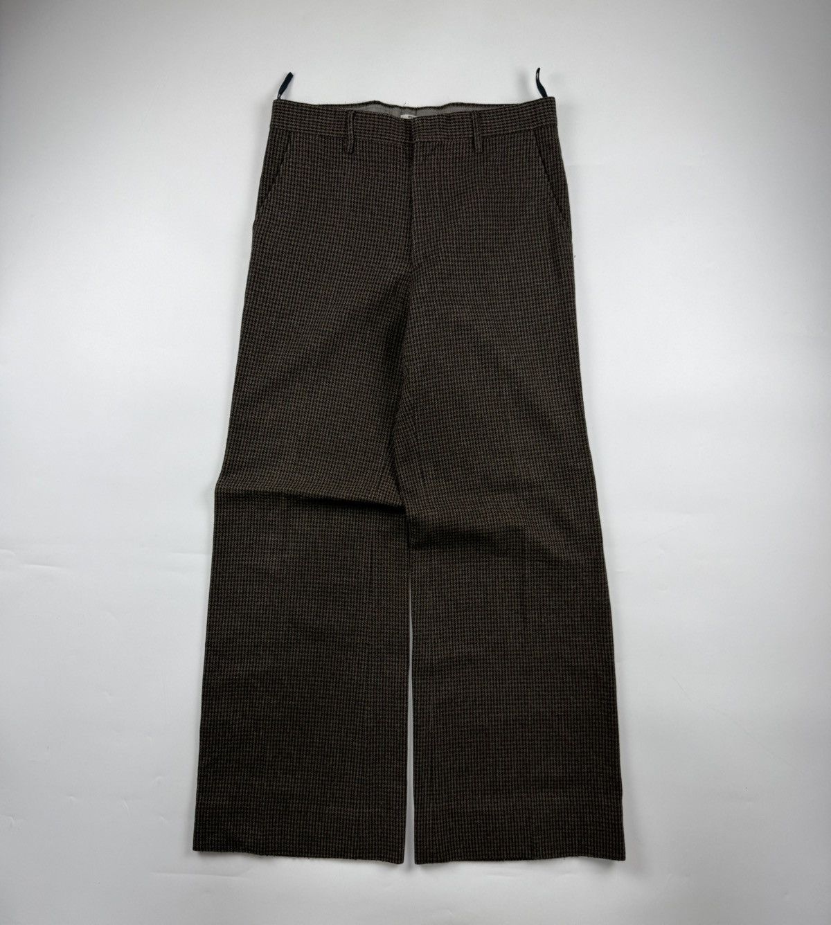Miu Miu F/W’03 Houndstooth Wide Pants