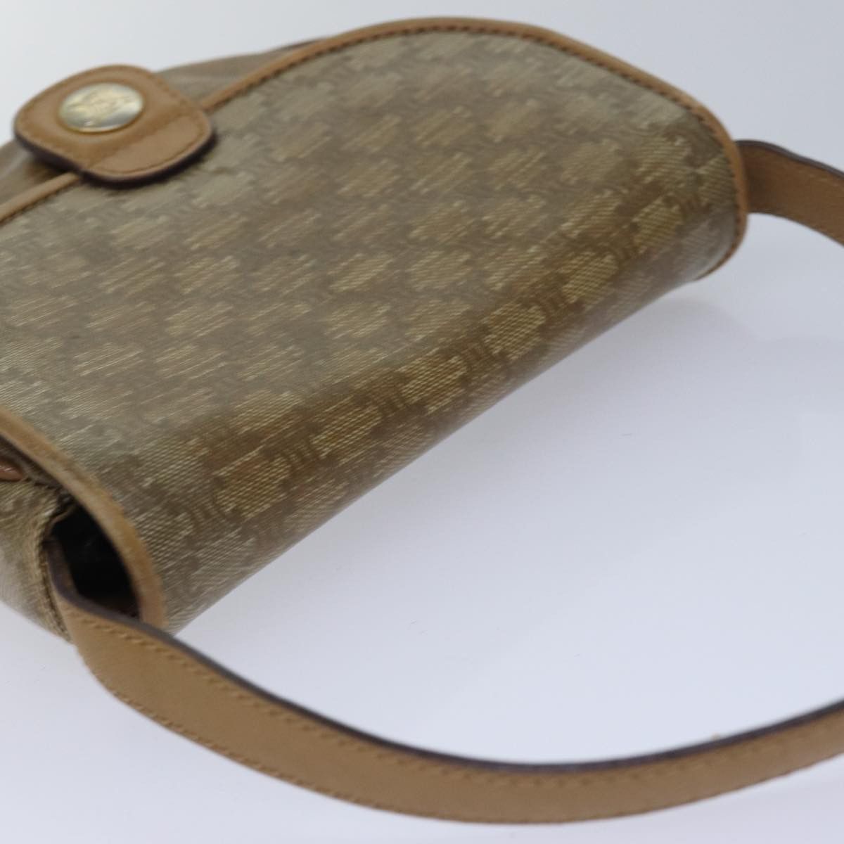 Celine CELINE Macadam Canvas Shoulder Bag Beige Size ONE SIZE - 6 Thumbnail