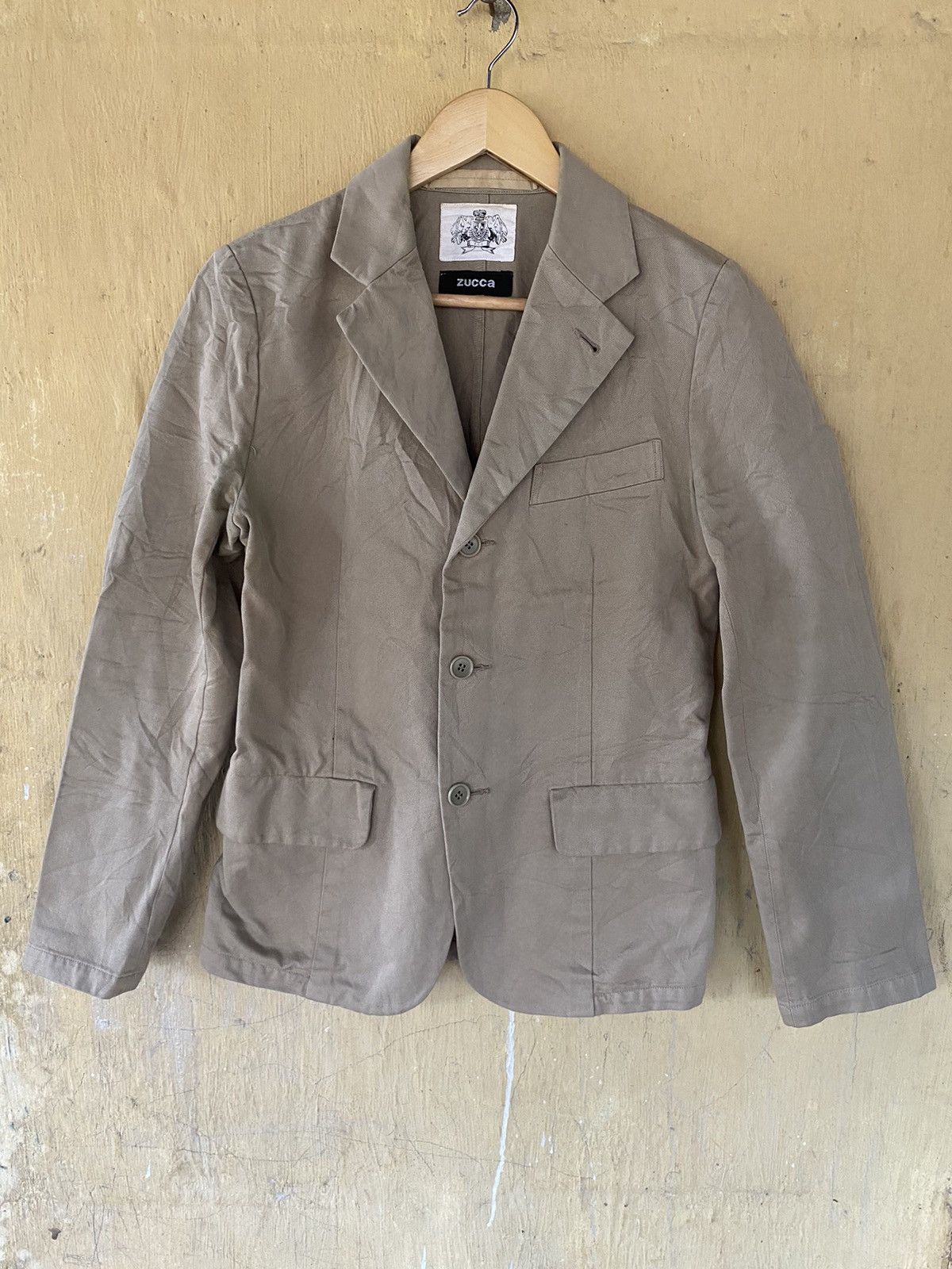 Issey Miyake Issey Miyake Zucca Ladies Button up Coat Blazer Jacket Size M / US 6-8 / IT 42-44 - 1 Thumbnail