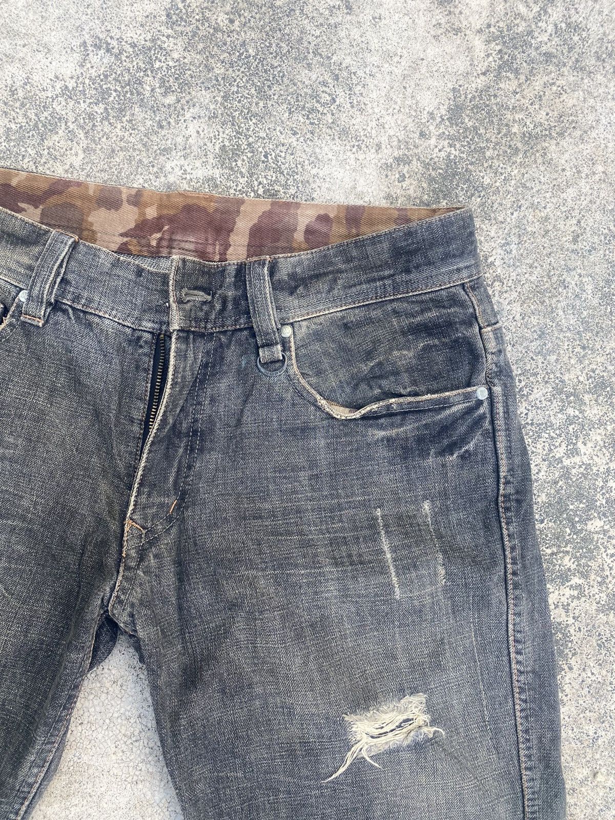 Japanese Brand × Nicole Club Flare Jeans Nicole Club Clawmark Distressed Bootcut Size US 32 / EU 48 - 9 Thumbnail