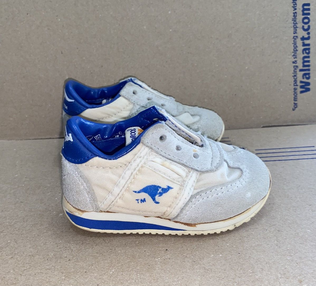KangaROOS × Vintage Vtg 1980s baby toddler size 3 1/2 ROOS KangaRoos 🦘 sneakers Size US 5 / EU 37 - 1 Thumbnail