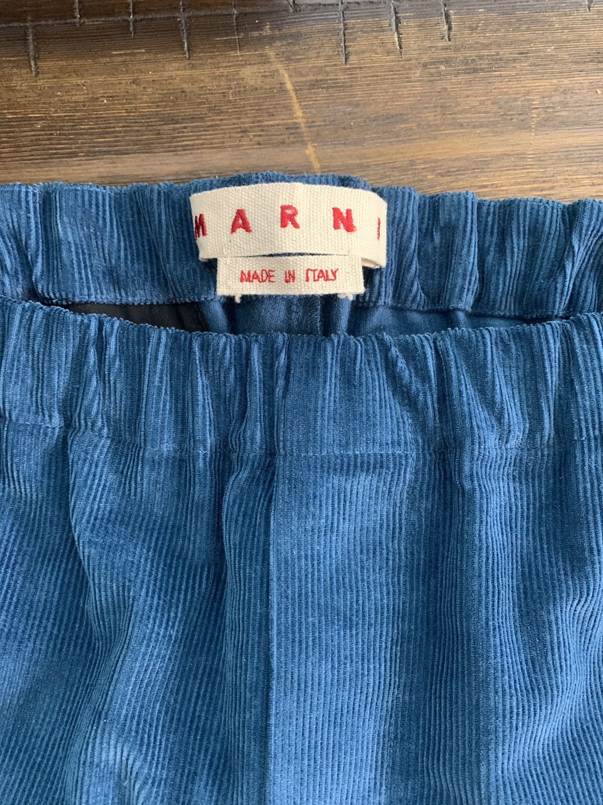 Marni Blue Side Band Track Pants