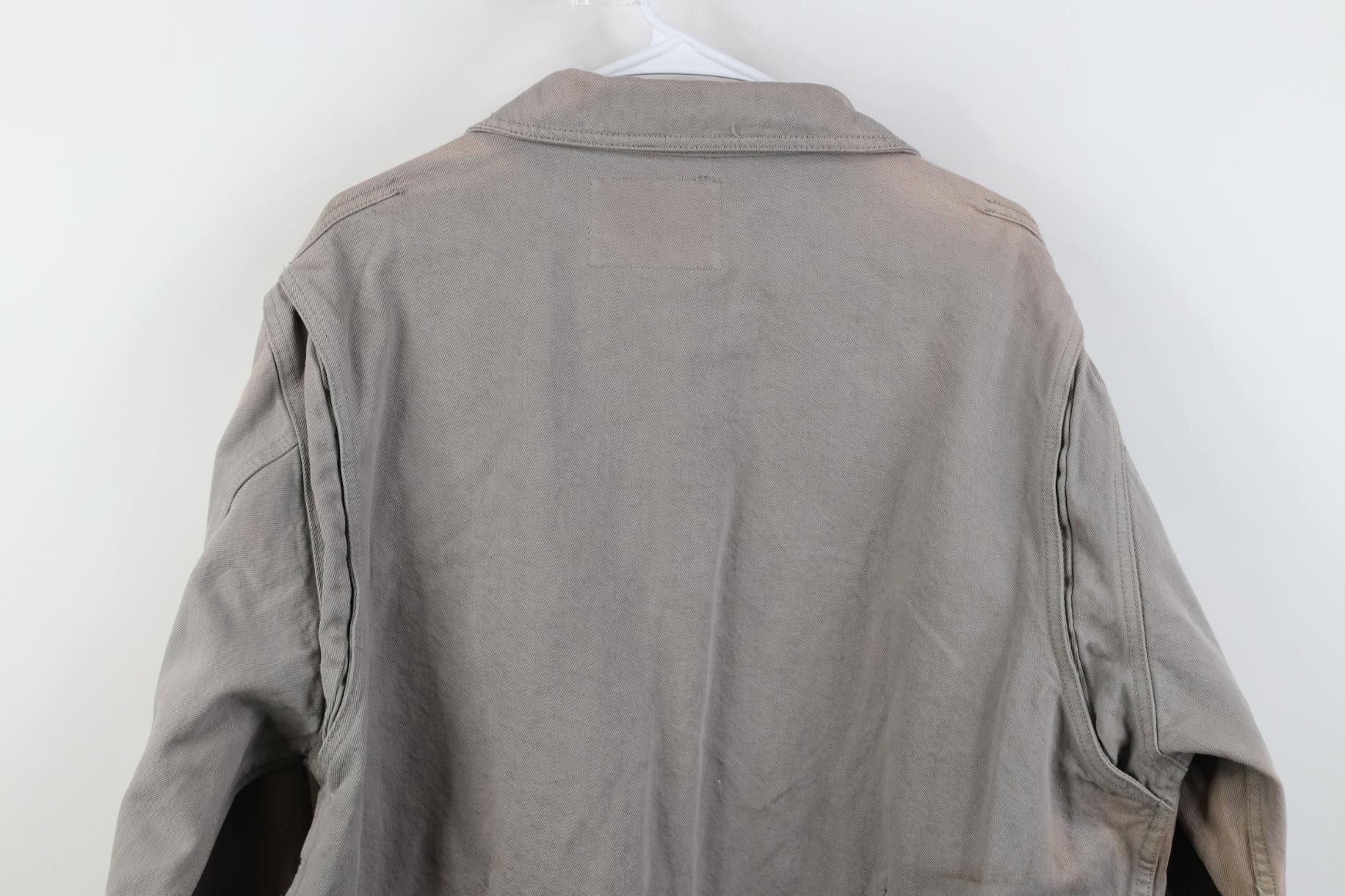 Marithe + Francois Girbaud Vintage 90s Marithe Francois Girbaud Denim Jean Jacket Size US XL / EU 56 / 4 - 14 Thumbnail