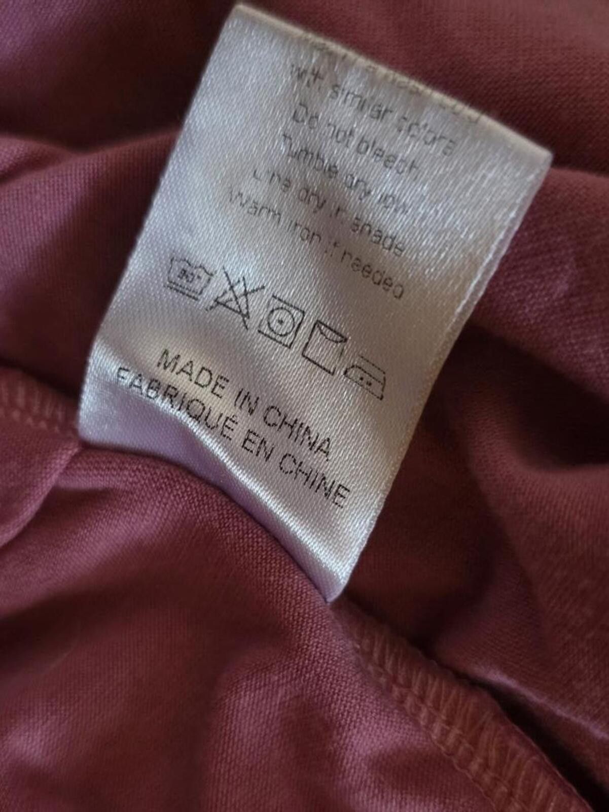 Other Pink Maternity Long Sleeve Ruched Side Button Top Small Size S / US 4 / IT 40 - 7 Thumbnail