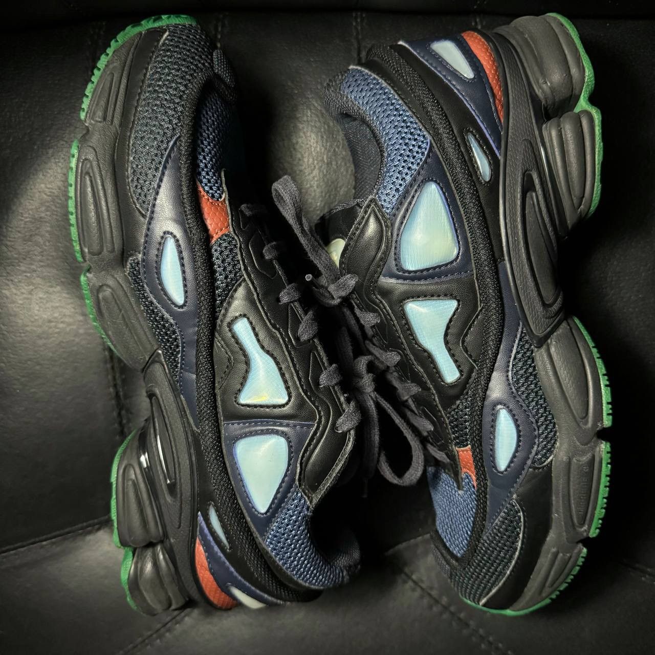 Adidas × Raf Simons 8us Adidas Raf Simons Ozweego Night Marine Size US 8 / EU 41 - 8 Thumbnail