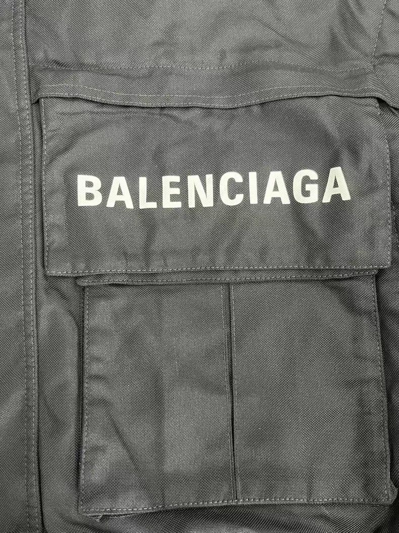 Balenciaga Balenciaga Solid monogram pocket long-sleeve regular jacke Size US M / EU 48-50 / 2 - 3 Thumbnail