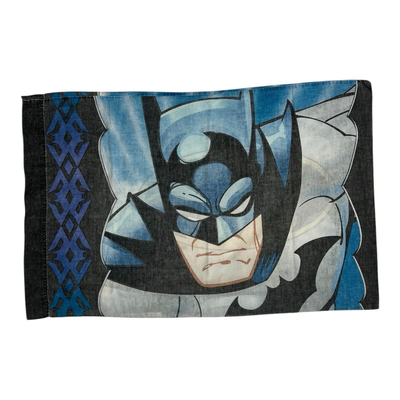 Vintage Vintage Batman Pillow Case 90s Cartoon Size ONE SIZE - 3 Thumbnail