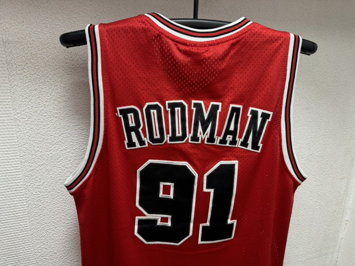 NBA Rodman 91 nba vintage jersey Chicago bulls mitchell & ness L Size US L / EU 52-54 / 3 - 10 Thumbnail