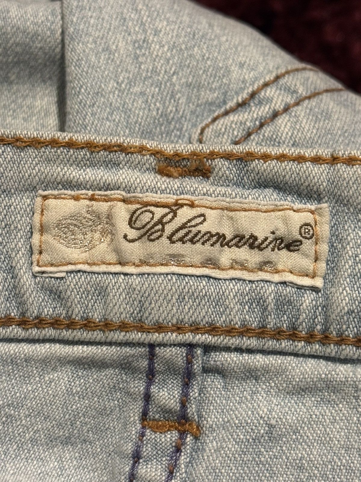 Blumarine Blumarine Y2K Sparkle Jeans Size 31" - 6 Thumbnail