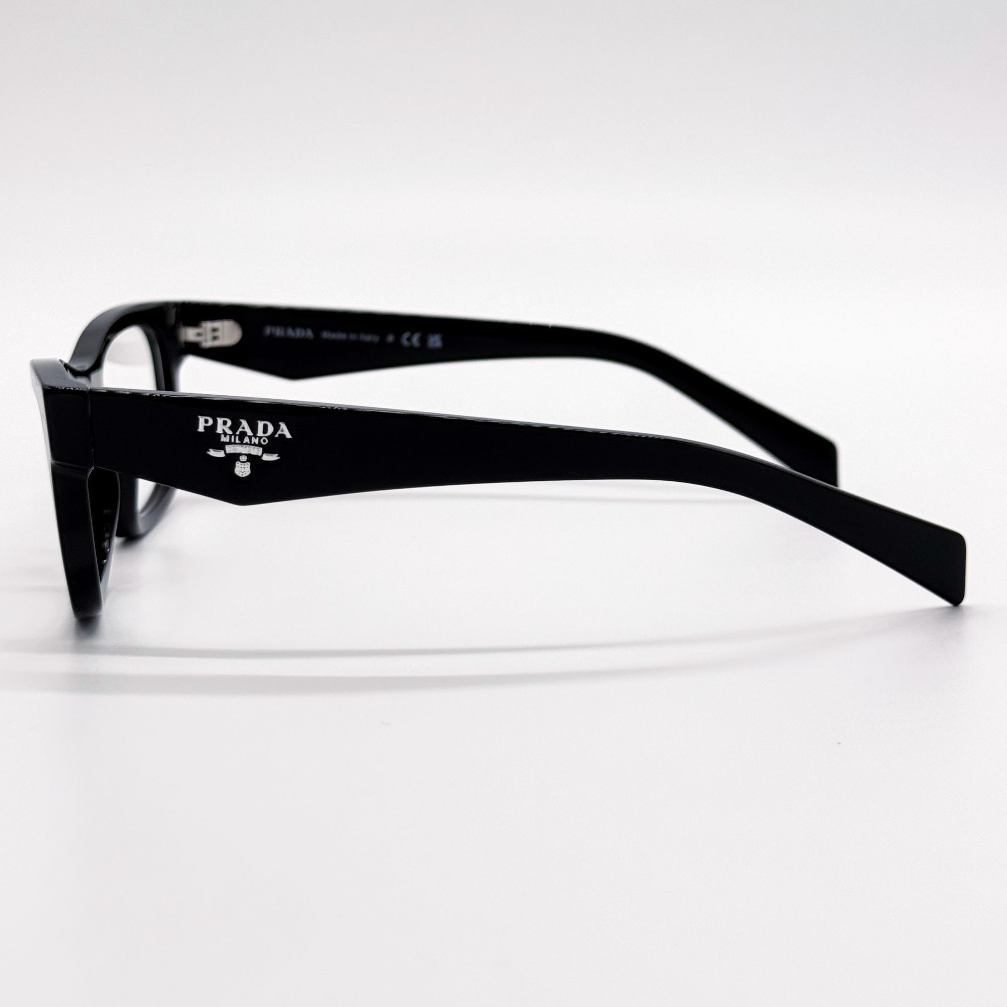 Prada NEW PRADA EYEGLASSES PRB01V 16K1O1 BLACK MEN PR B01V 16K1O1 Size ONE SIZE - 6 Thumbnail