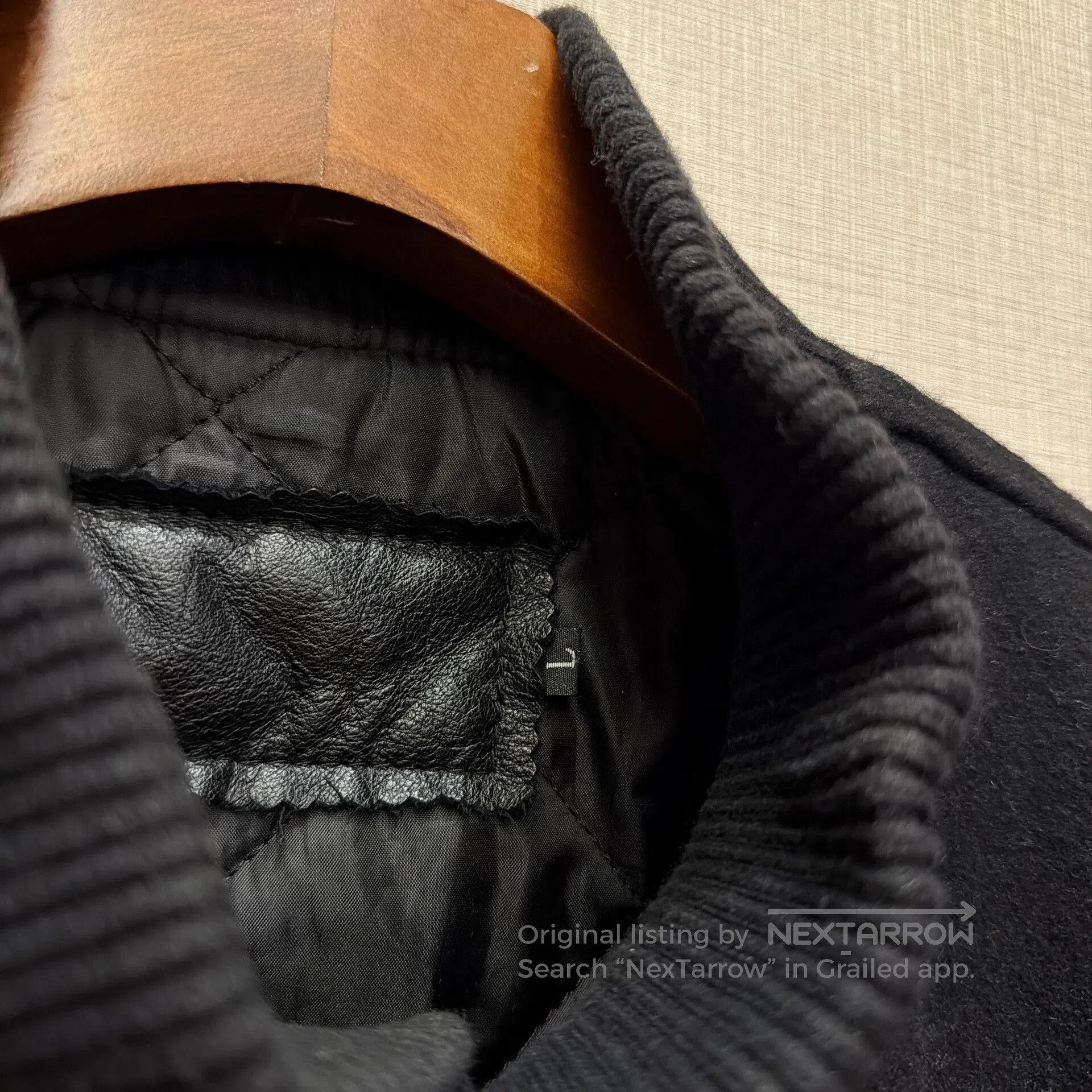 Mastermind Japan Mastermind Japan Leather Sleeve Baseball Jacket. Size US L / EU 52-54 / 3 - 4 Thumbnail