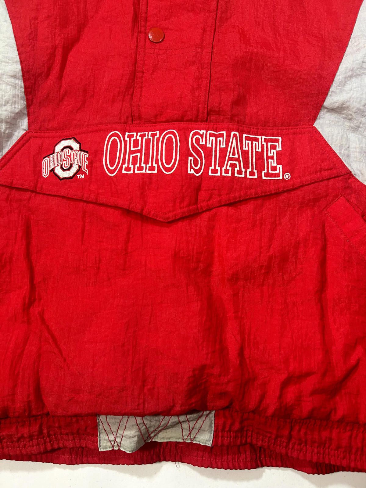Starter Vintage 90s Ohio State Buckeyes NCAA Insulated 1/2 Zip Size US XL / EU 56 / 4 - 7 Thumbnail