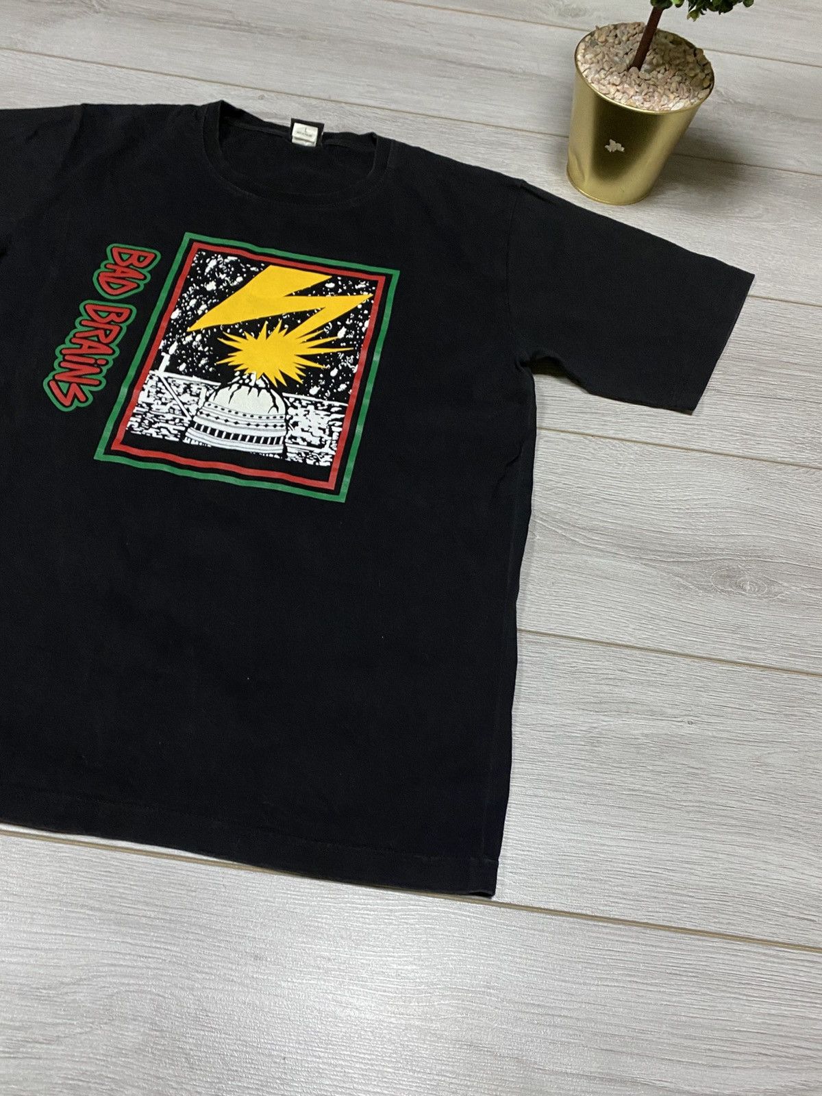 Band Tees Vintage BAD BRAINS band tee hardcore punk Size US L / EU 52-54 / 3 - 4 Thumbnail