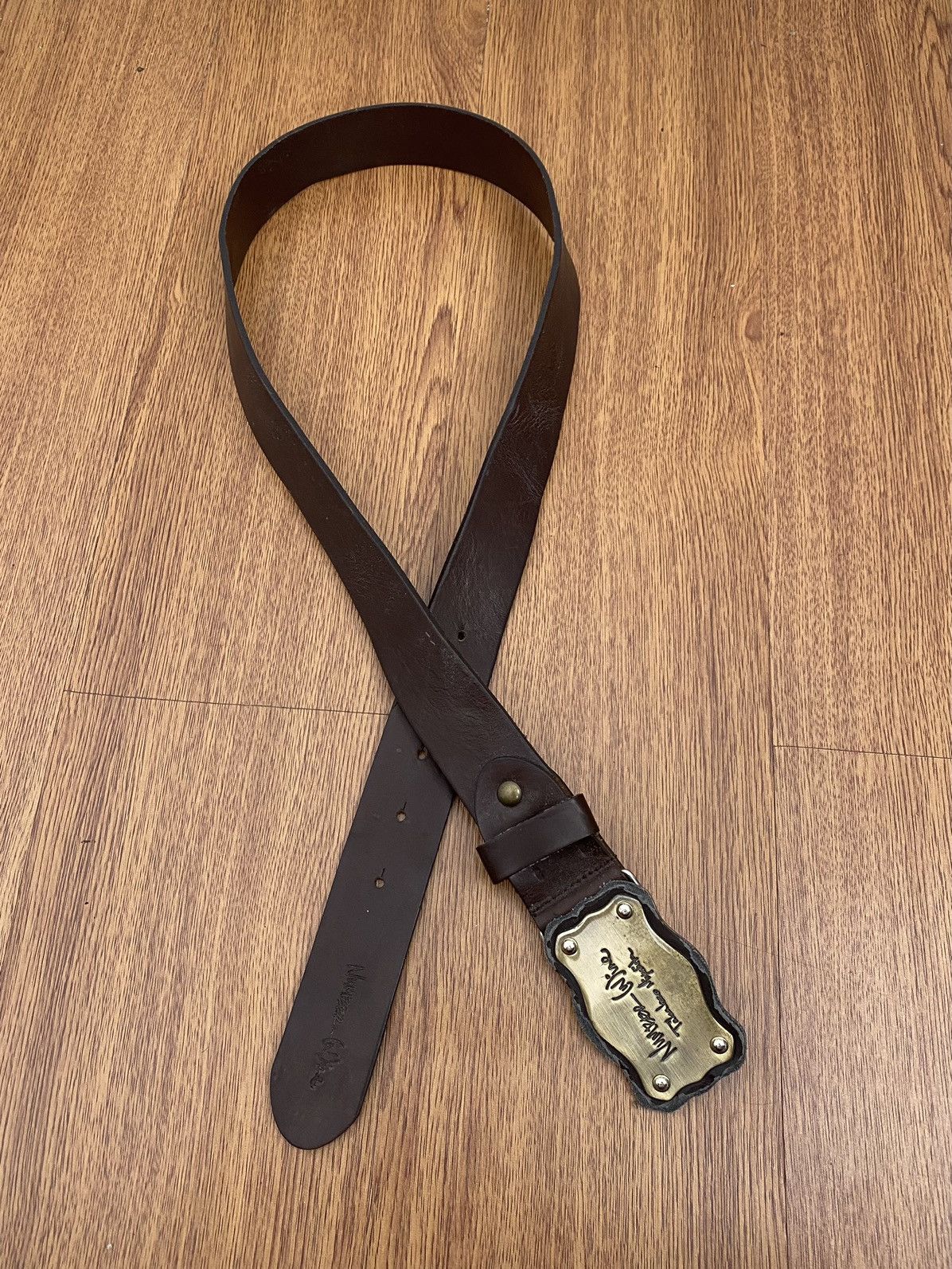 Genuine Leather × Japanese Brand × Number (N)ine Number (N