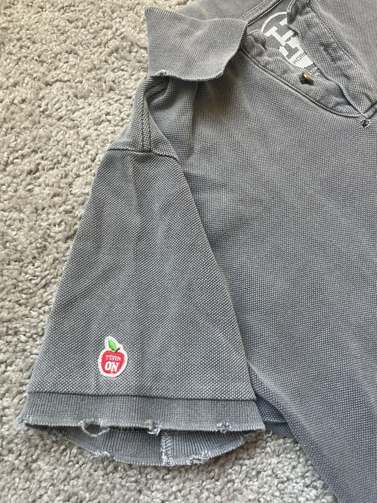 Japanese Brand Vintage distressed polo Size US S / EU 44-46 / 1 - 3 Thumbnail