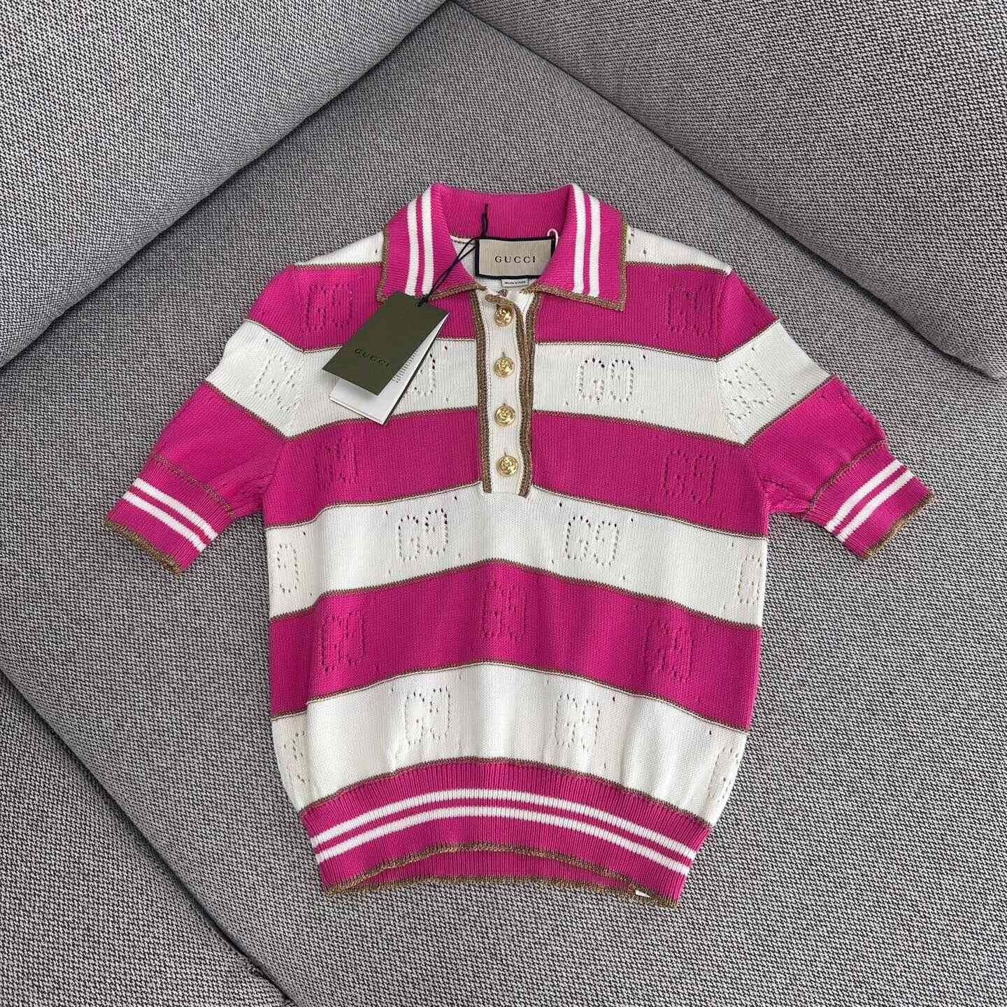 Gucci Gucci Casual Striped Sweater XS Women Size XS / US 0-2 / IT 36-38 - 1 Thumbnail