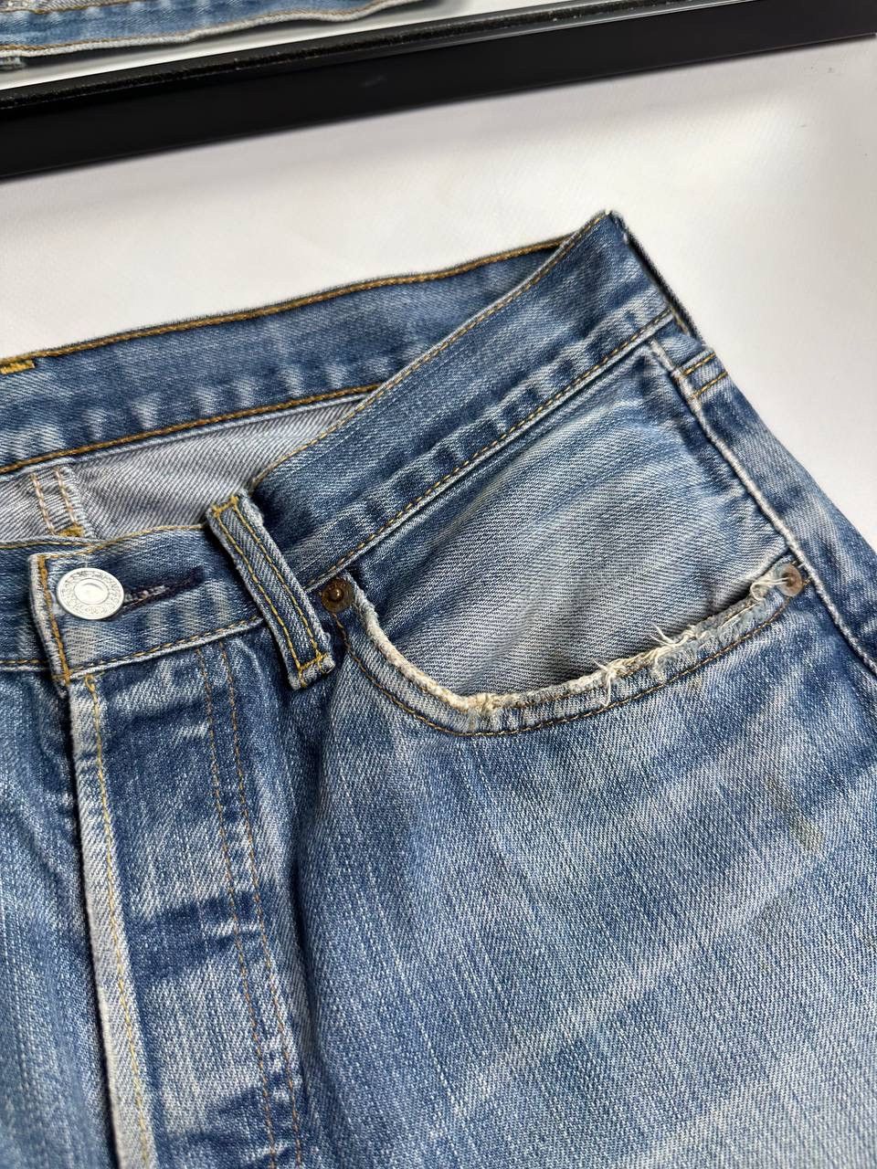 Levi's 90s Vintage Levis Wide USA Super baggy Jean Size US 31 - 10 Thumbnail