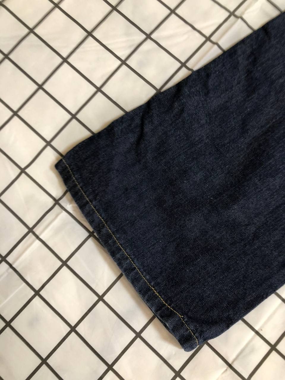 Levi's Levi's 514 Slim Straight Fit Dark Wash Denim Selvedge Jeans Size US 30 / EU 46 - 13 Thumbnail