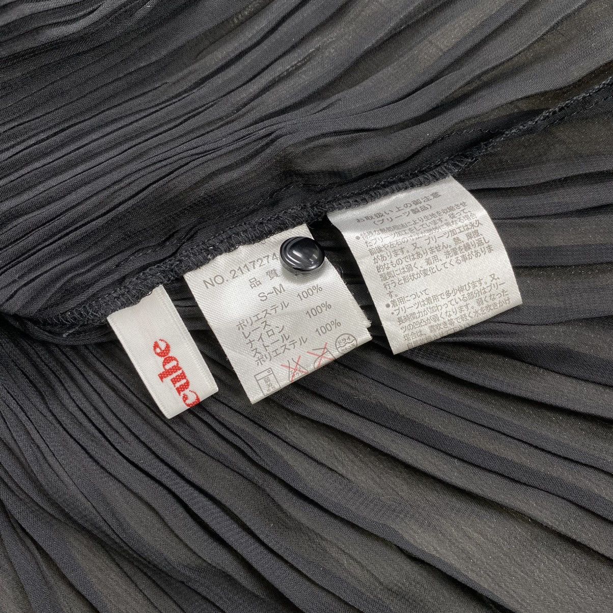 Japanese Brand Issey Miyake Pleats Please inspired Evercube Midi Dress Size M / US 6-8 / IT 42-44 - 9 Thumbnail