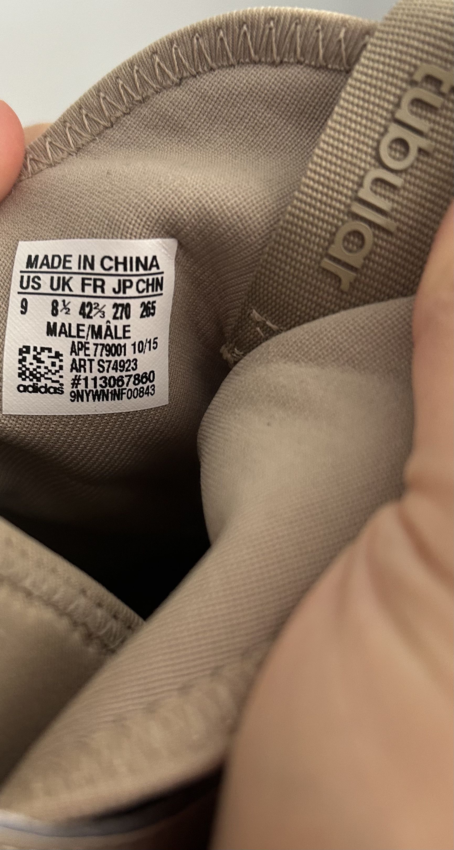 Adidas Adidas Tubular X 'Hemp' Size US 9 / EU 42 - 5 Thumbnail
