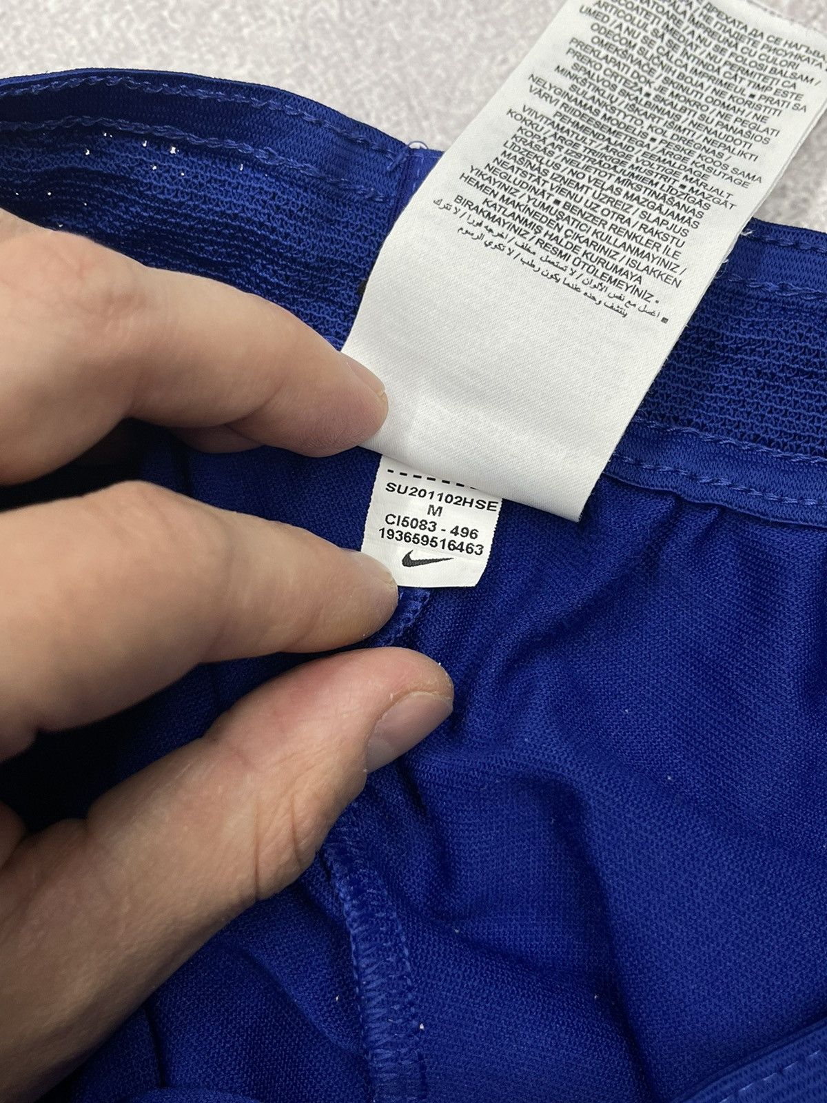 Chelsea Soccer × Nike Mens Nike Chelsea Football Club Blue Sweatpants Soccer Size US 32 / EU 48 - 8 Thumbnail