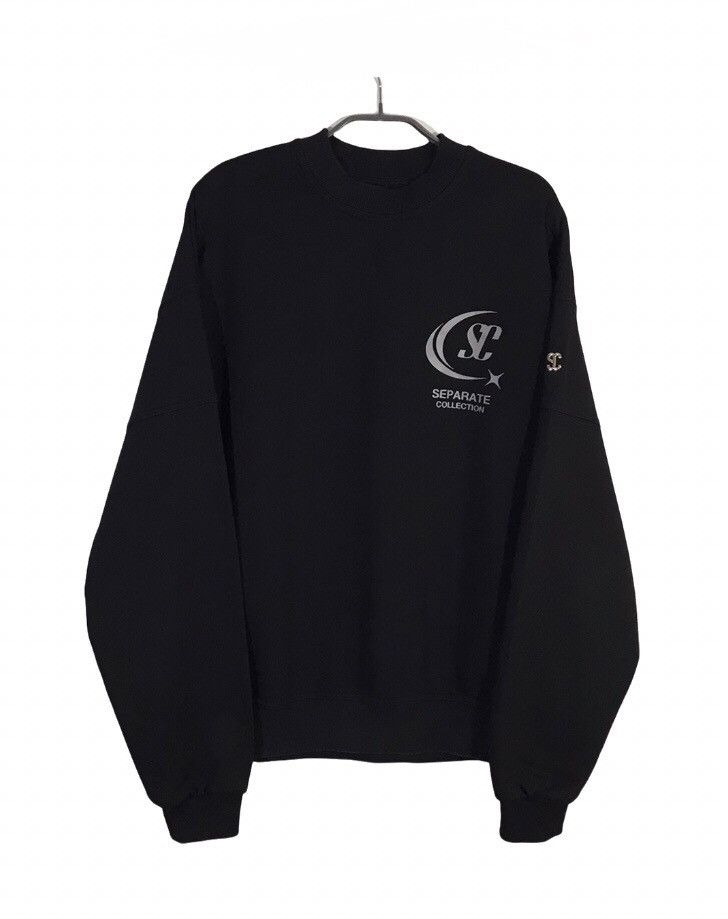 Hypebeast Separate Collection SS24 Playmaker Sweatshirt Men's M Black Size US M / EU 48-50 / 2 - 1 Thumbnail