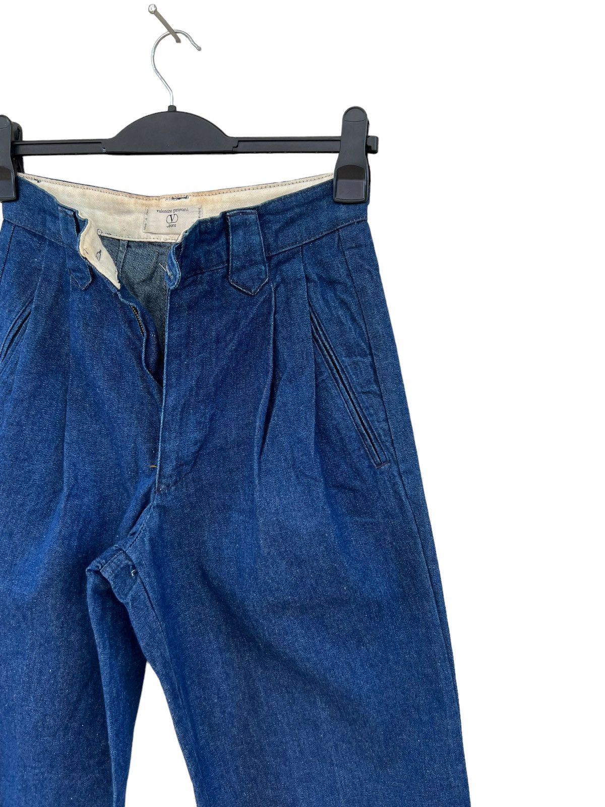 Valentino VALENTINO GARAVANI JEANS Air- Navy Baggy Denim Trouser Size US 28 / EU 44 - 10 Thumbnail