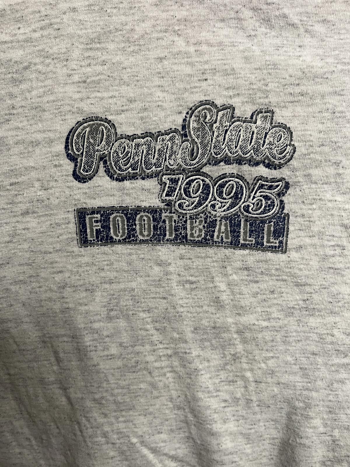 Fruit Of The Loom VTG Penn State T-shirt 1995 Football Schedule Nittany Lions Size US XL / EU 56 / 4 - 4 Thumbnail