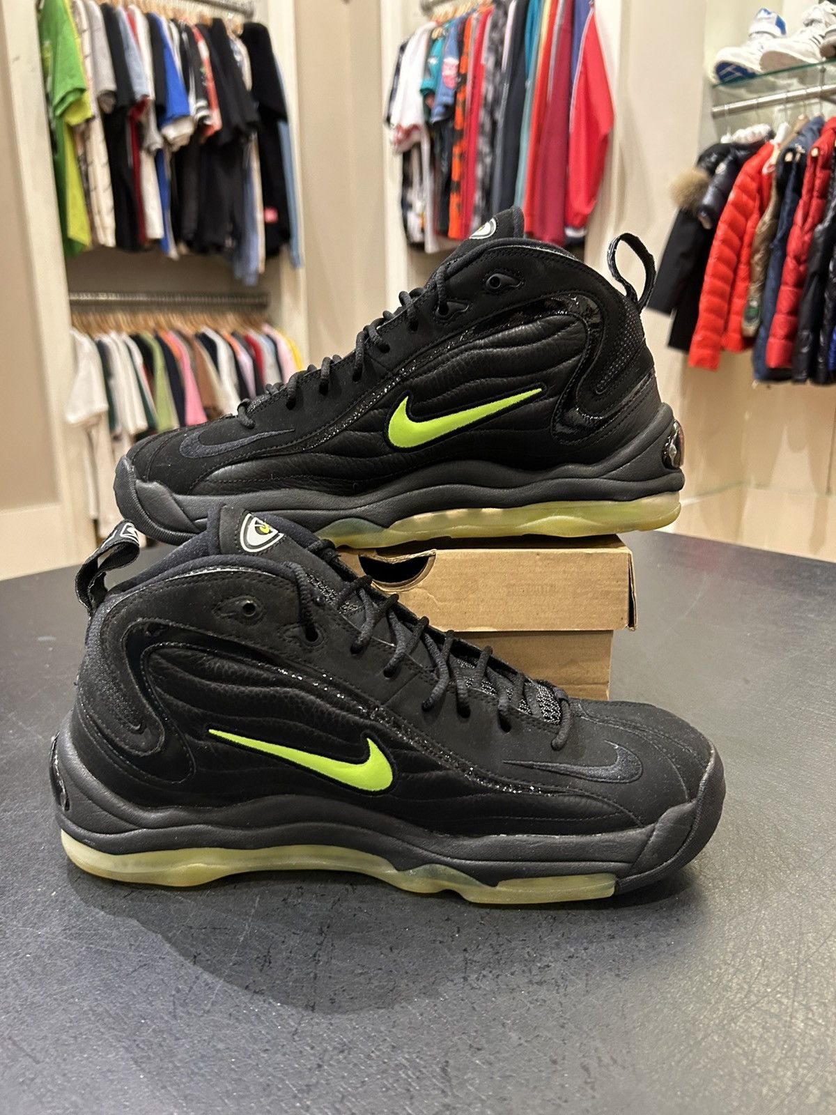 Nike Nike Air Total Max Uptempo ‘Black Volt’ Size US 10.5 / EU 43-44 - 2 Thumbnail