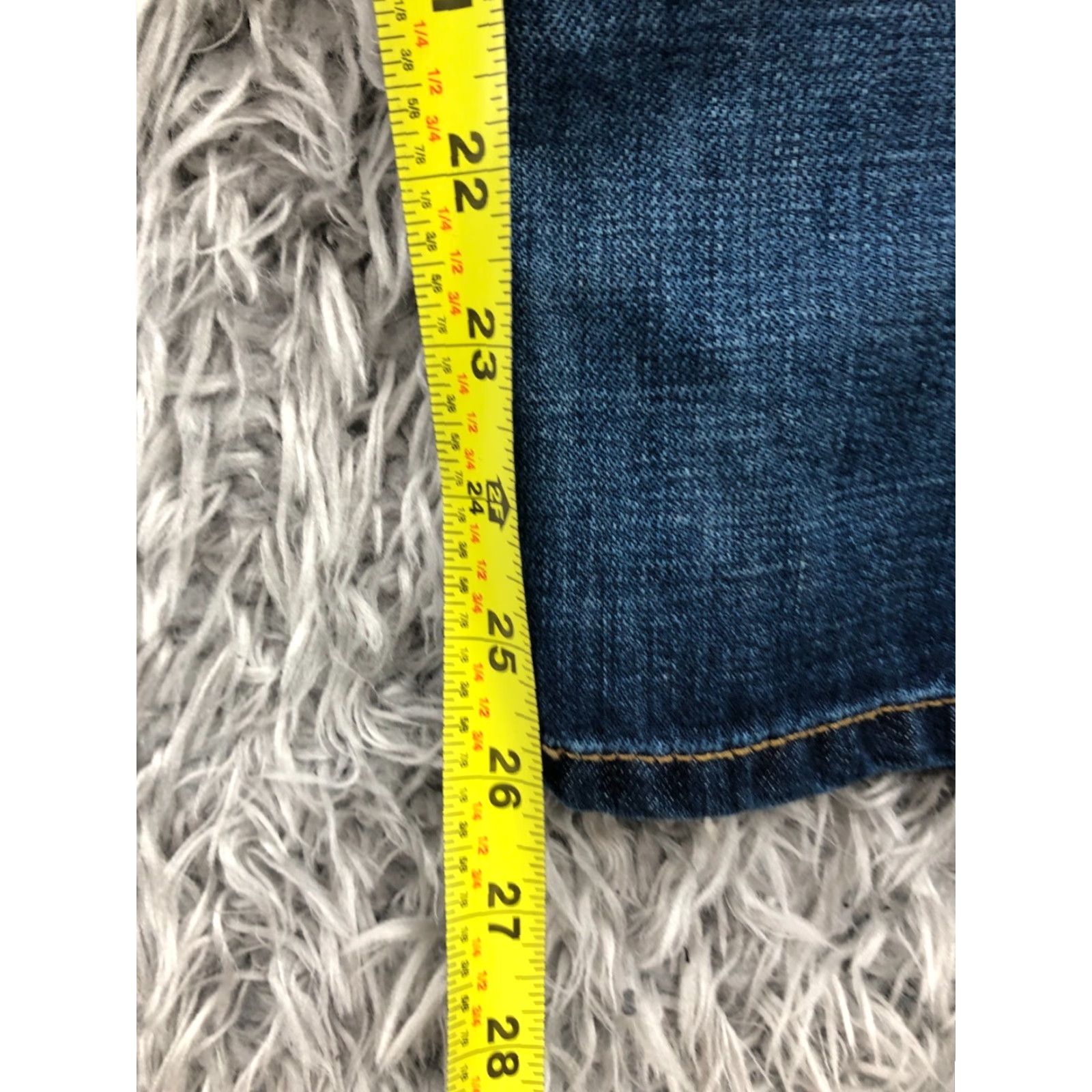 Vintage Joe Fresh Jeans Slouchy Boyfriend Size 0 Womens Medium Wash Blue Denim Regular Fit 5-Pocket Size 25" / US 0 / IT 36 - 3 Thumbnail