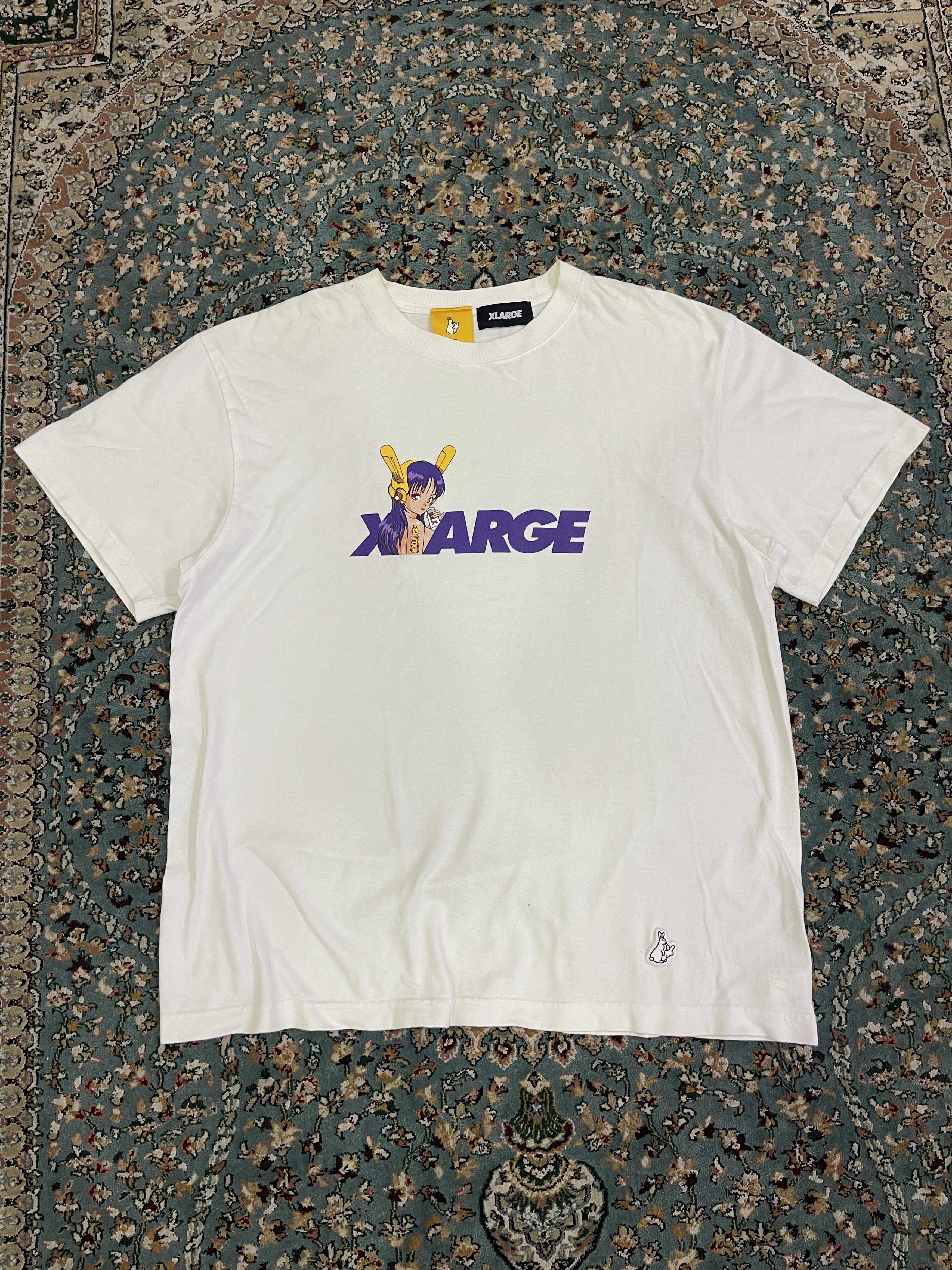 FR2 FR2 x X-LARGE White Anime Tee Sz M Size US M / EU 48-50 / 2 - 1 Thumbnail