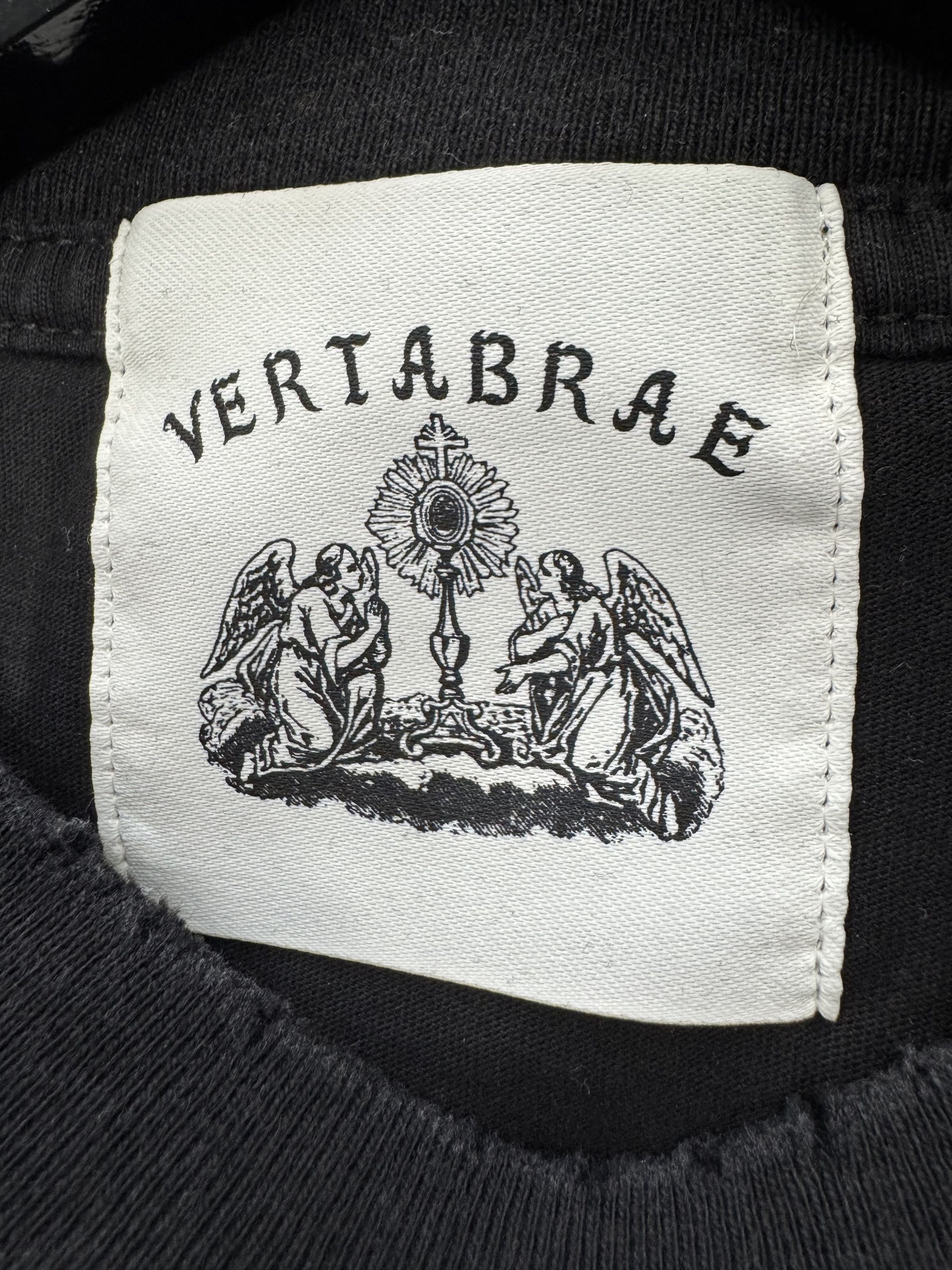Vertabrae Vertabrae Pressure Point Distressed Tee Vintage Black Size US S / EU 44-46 / 1 - 3 Thumbnail